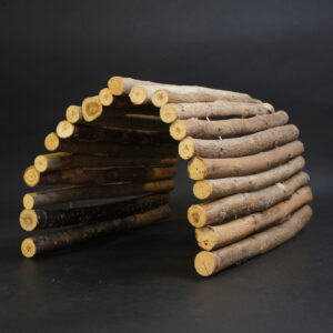 Houten brug dark - M