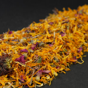 Kruidenmix – Goudsbloem en rode klaverbloem