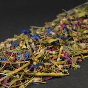 Kruidenmix – Rode zonnehoed en blauwe korenbloem